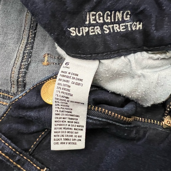 American Eagle Jegging Super Stretch size 6 Long - Picture 5 of 5